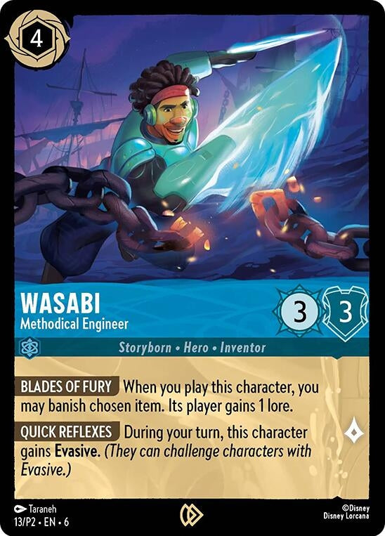 Image for Wasabi - Methodical Engineer (13) - Disney Lorcana