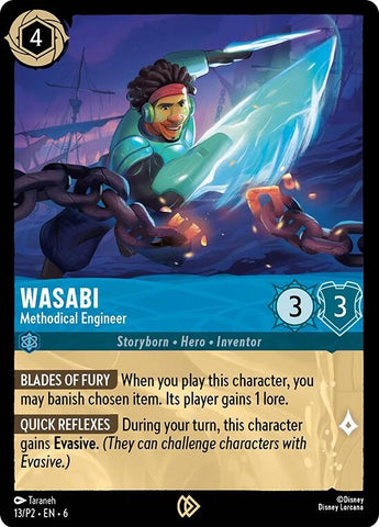 Image for Wasabi - Methodical Engineer (13) - Disney Lorcana
