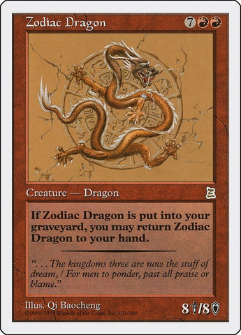 Image for Zodiac Dragon (131) - Magic: The Gathering