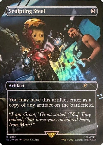 Image for Sculpting Steel (Rainbow Foil) (864) [Secret Lair Drop Series]