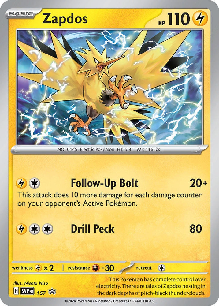 Image for Zapdos - 157 (157) (SVP)