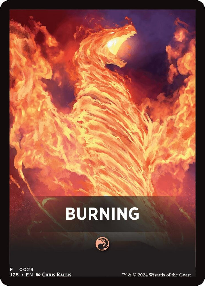 Image for Burning Theme Card (29) [Foundations Jumpstart]