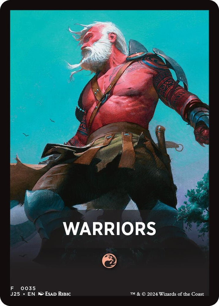 Image for Warriors Theme Card (35) [Foundations Jumpstart]