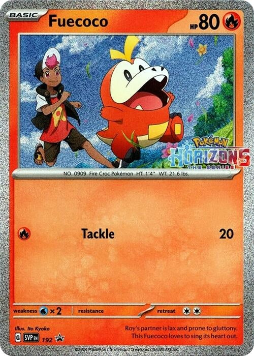 Fuecoco - 192 (192) (SV: Scarlet & Violet Promo Cards)