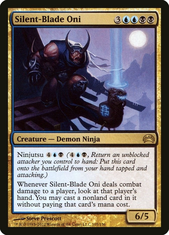 Image for Silent-Blade Oni (105) [Planechase 2012]