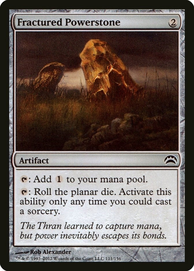 Image for Fractured Powerstone (111) [Planechase 2012]