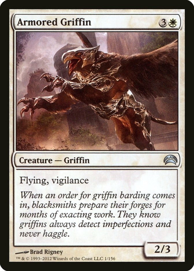 Image for Armored Griffin (1) [Planechase 2012]