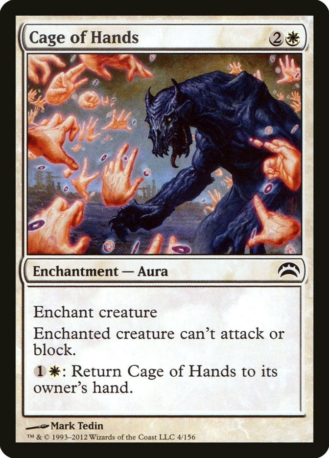 Image for Cage of Hands (4) [Planechase 2012]