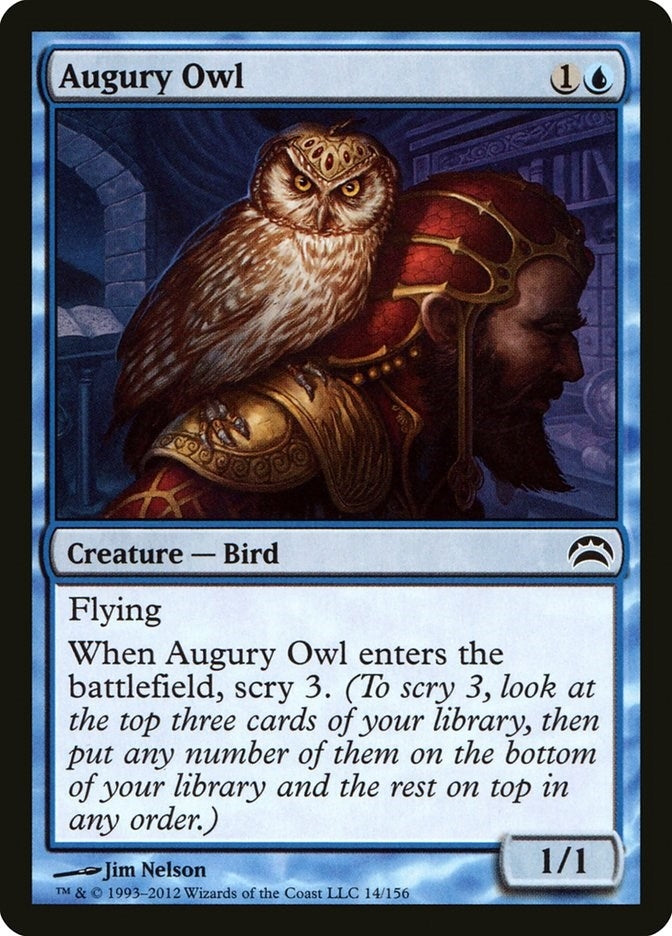 Image for Augury Owl (14) [Planechase 2012]