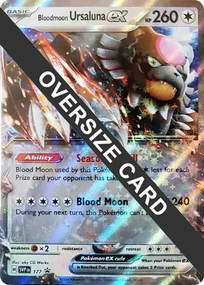 Image for Bloodmoon Ursaluna ex (141/167) [Jumbo Cards]