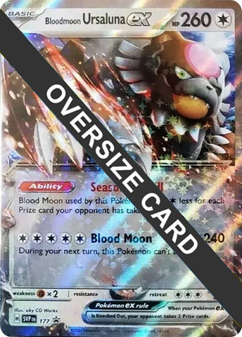 Image for Bloodmoon Ursaluna ex (141/167) [Jumbo Cards]