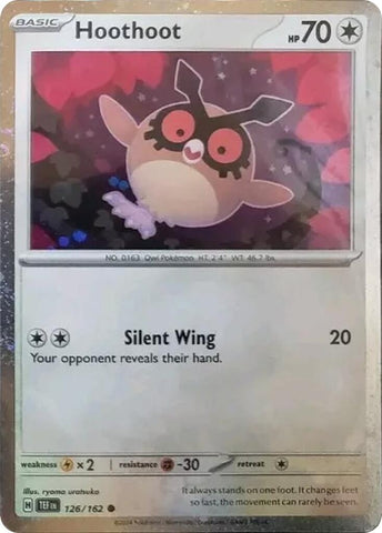 Image for Hoothoot - 126 (Cosmos Holo) (126/162) (SVP)