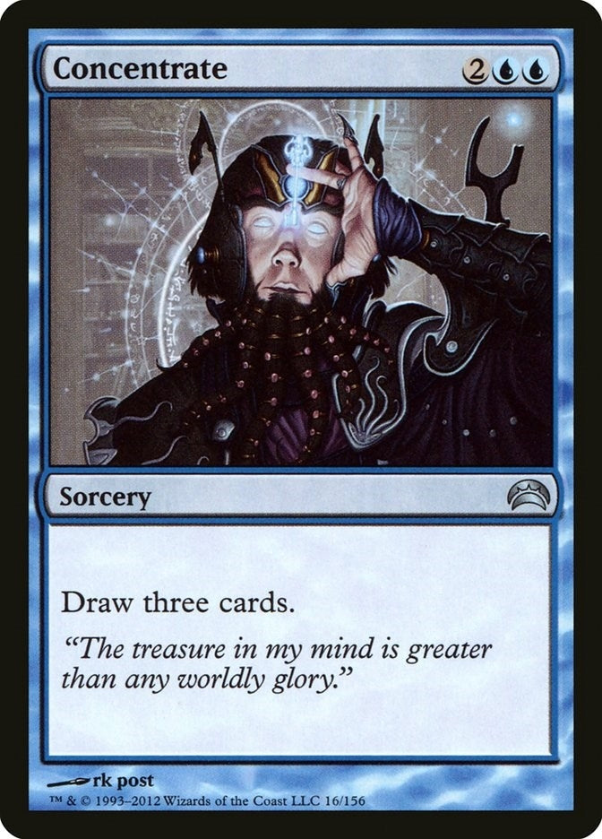 Image for Concentrate (16) [Planechase 2012]