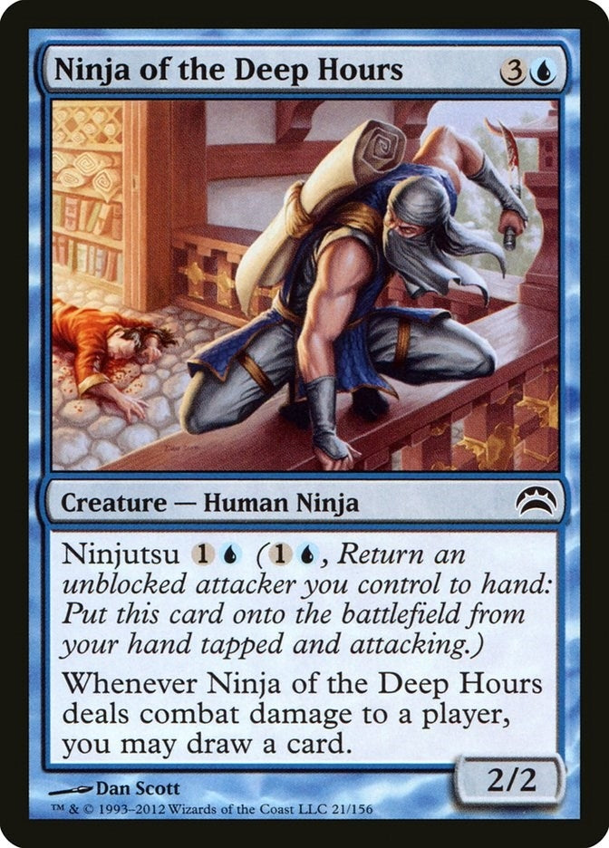 Image for Ninja of the Deep Hours (21) [Planechase 2012]