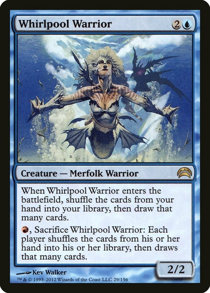 Image for Whirlpool Warrior (29) [Planechase 2012]