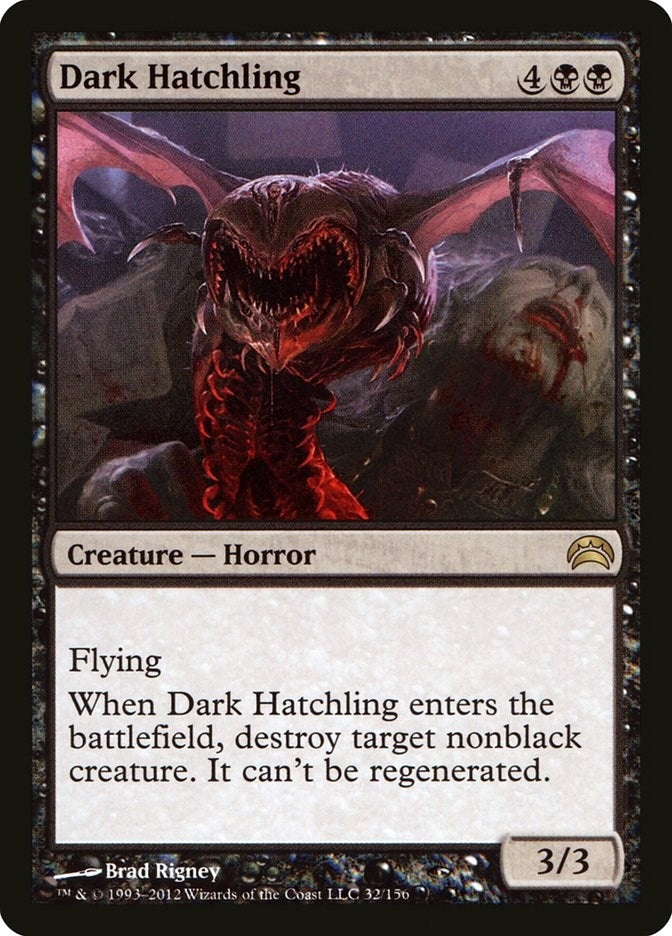 Image for Dark Hatchling (32) [Planechase 2012]