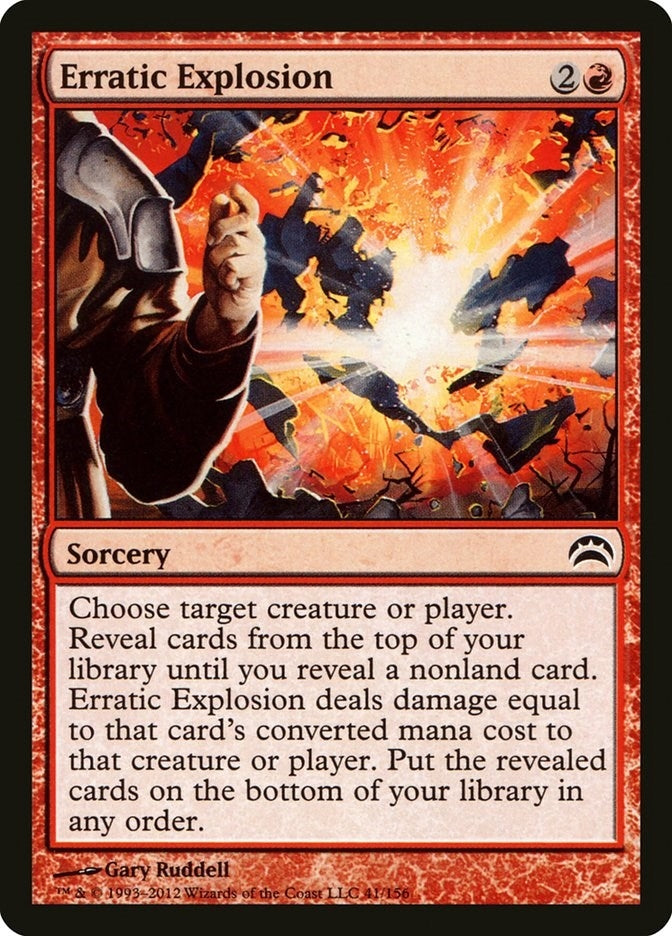 Image for Erratic Explosion (41) [Planechase 2012]