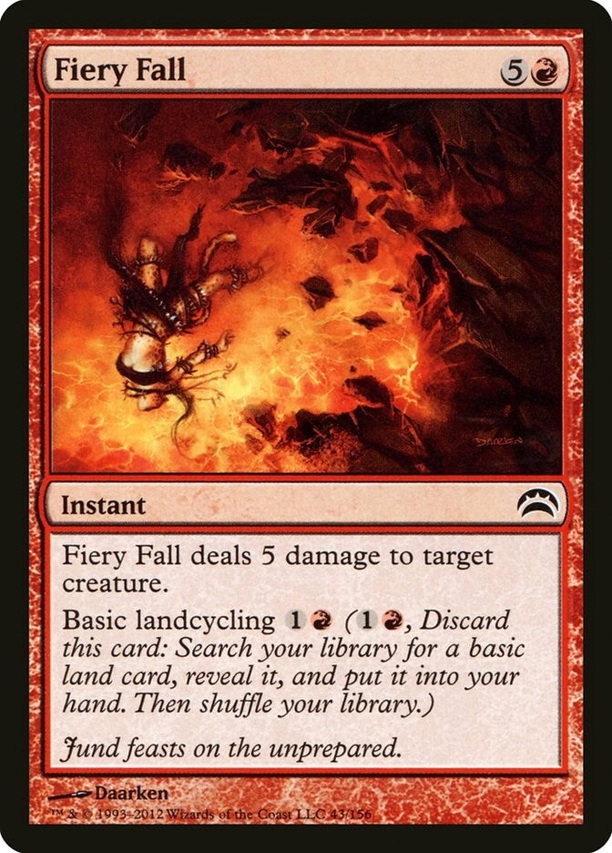 Image for Fiery Fall (43) [Planechase 2012]