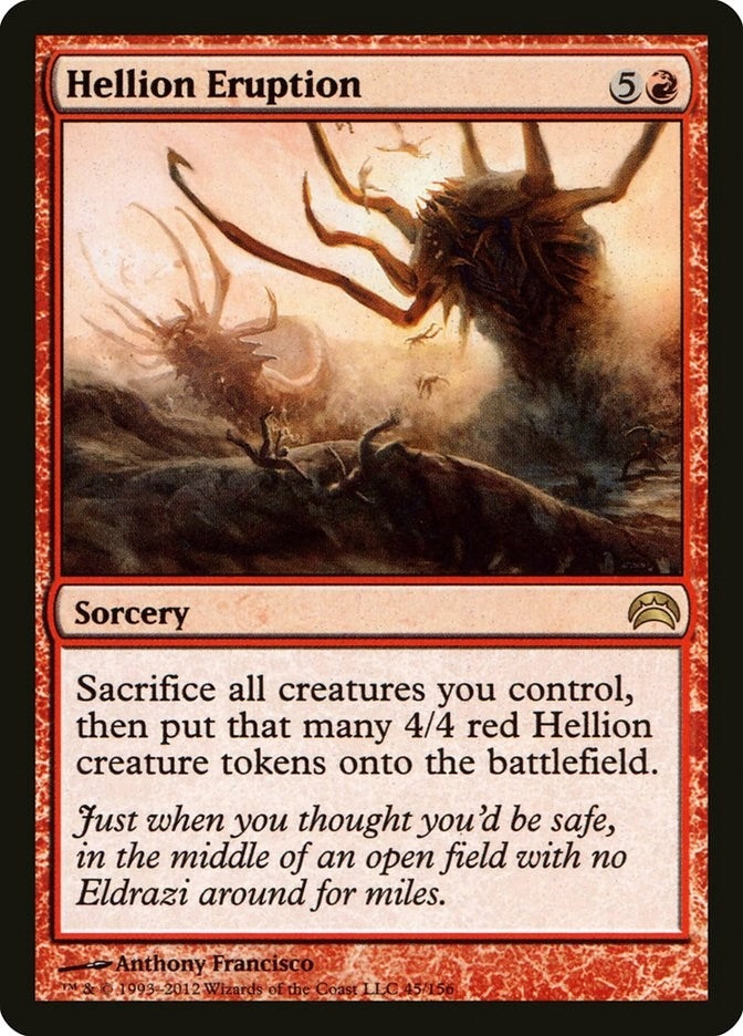 Image for Hellion Eruption (45) [Planechase 2012]