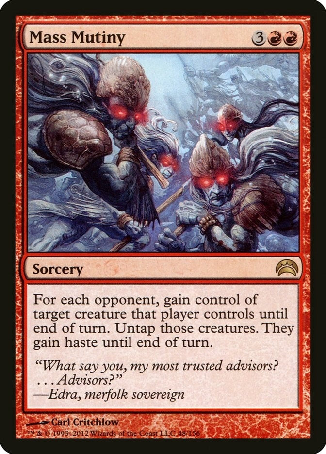Image for Mass Mutiny (48) [Planechase 2012]