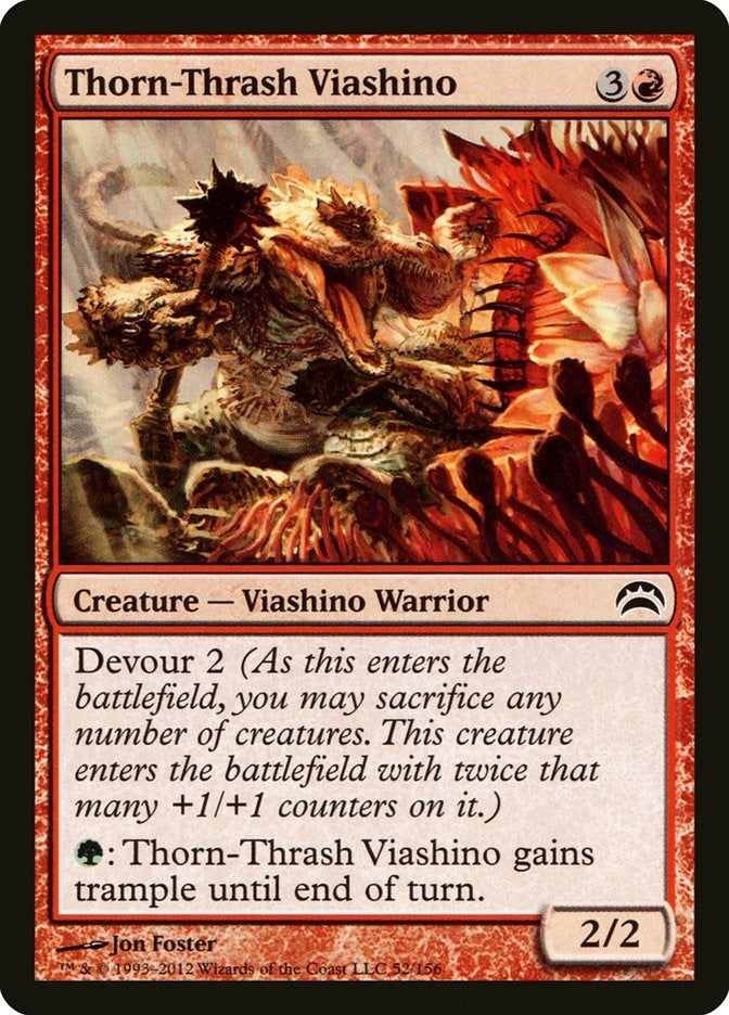 Image for Thorn-Thrash Viashino (52) - Magic: The Gathering