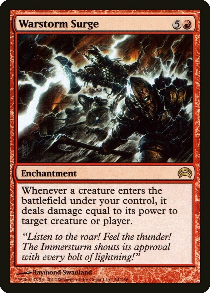 Image for Warstorm Surge (54) - Magic: The Gathering
