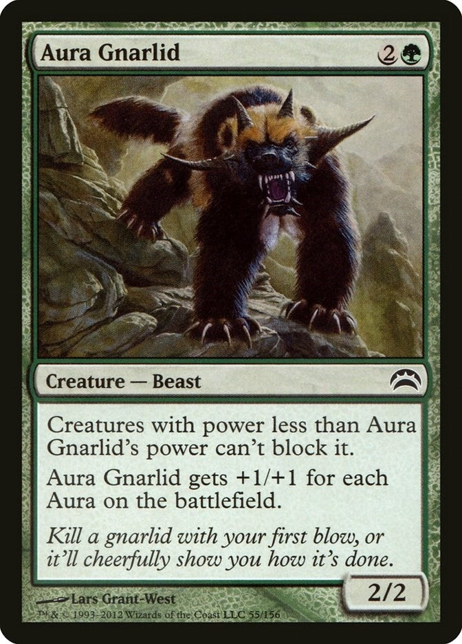 Image for Aura Gnarlid (55) [Planechase 2012]