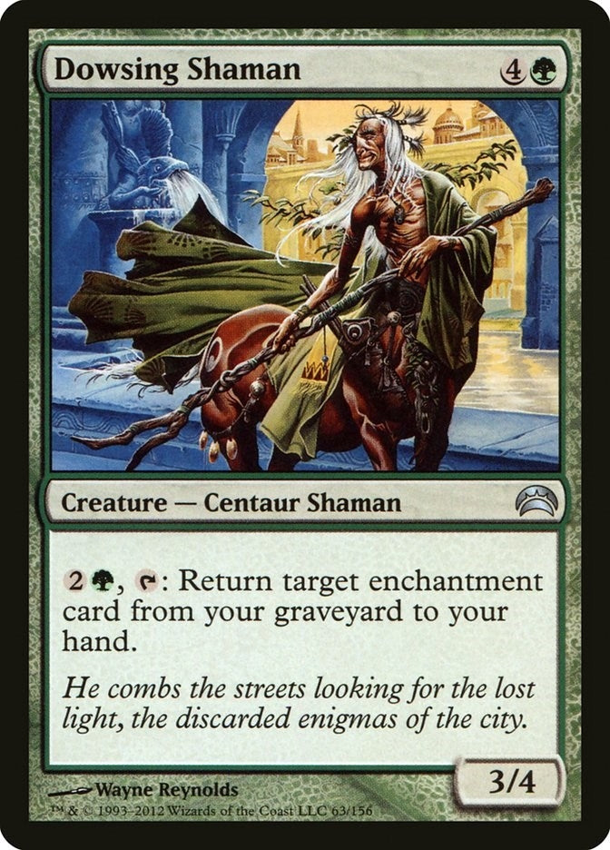 Image for Dowsing Shaman (63) [Planechase 2012]