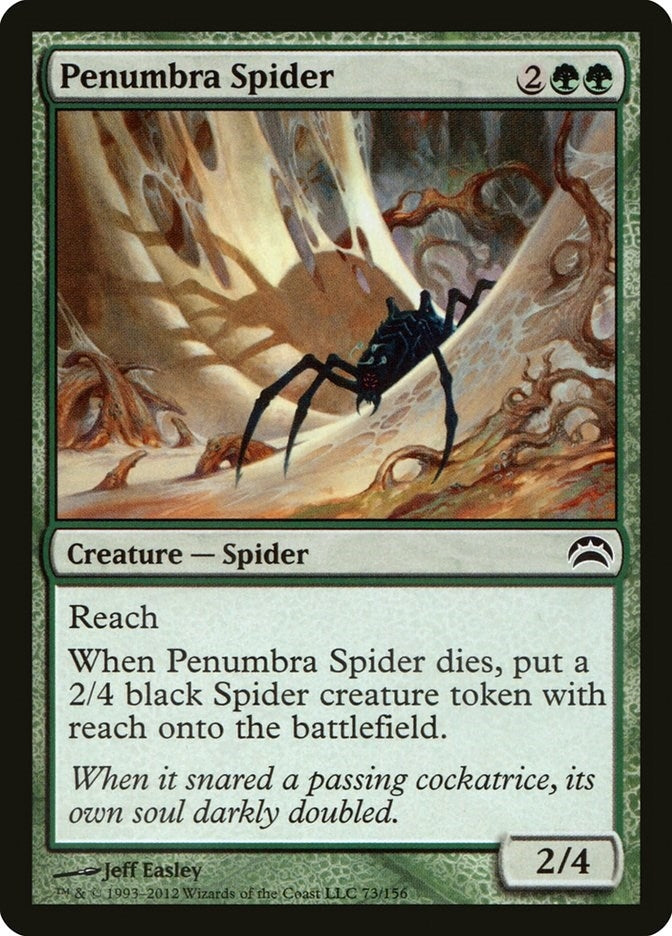 Image for Penumbra Spider (73) [Planechase 2012]