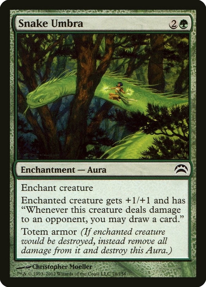 Image for Snake Umbra (78) [Planechase 2012]