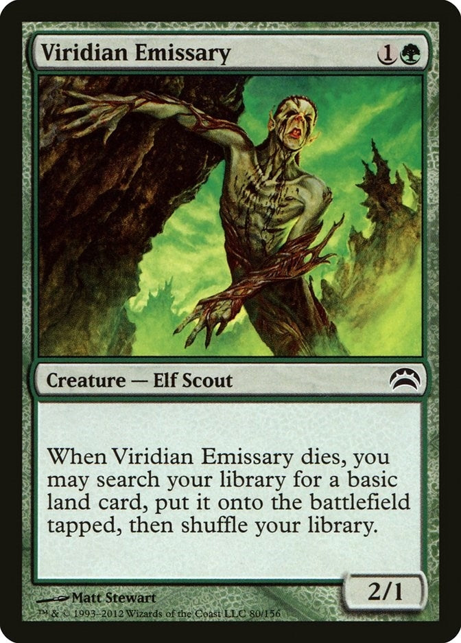 Image for Viridian Emissary (80) - Magic: The Gathering