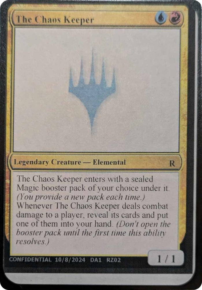 Image for The Chaos Keeper [Un-Known Event Playtest Cards]