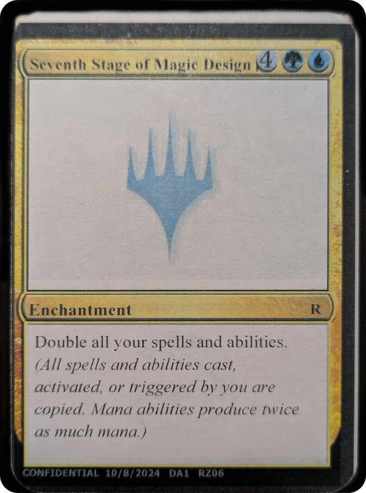 Image for Seventh Stage of Magic Design [Un-Known Event Playtest Cards]