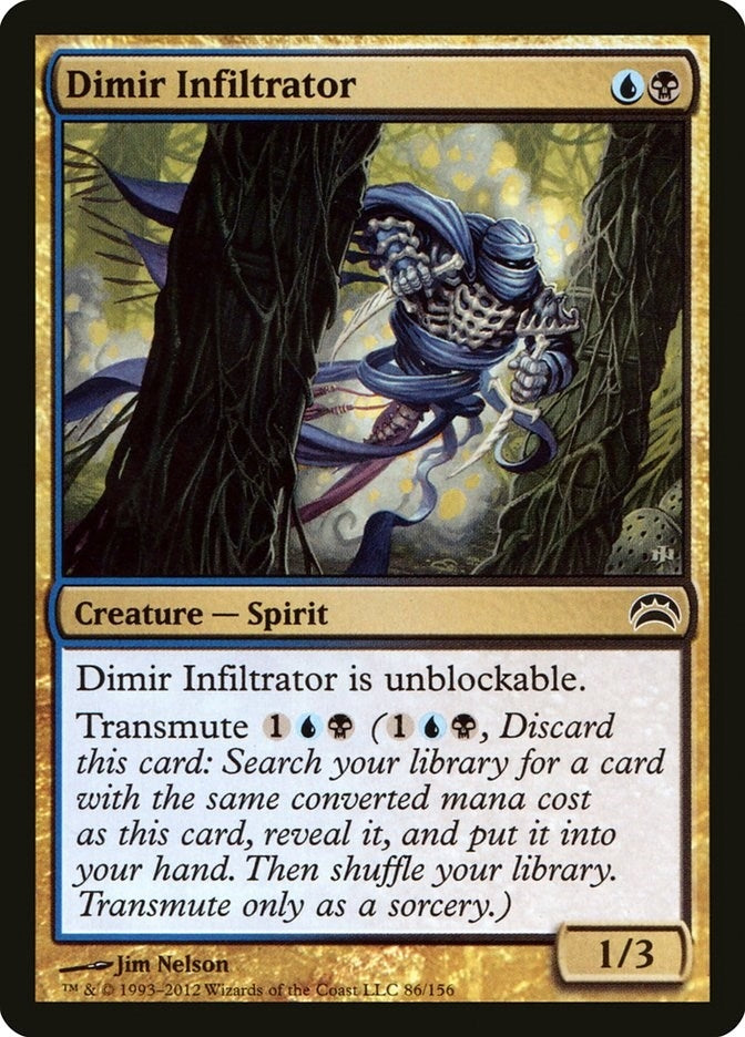 Image for Dimir Infiltrator (86) [Planechase 2012]