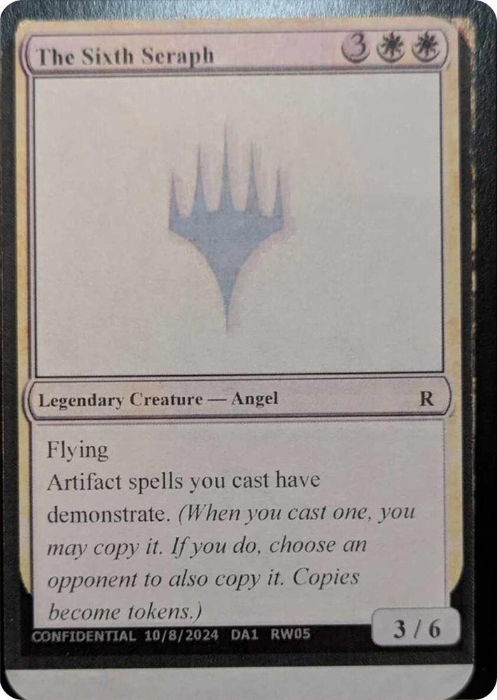 Image for The Sixth Seraph [Un-Known Event Playtest Cards]