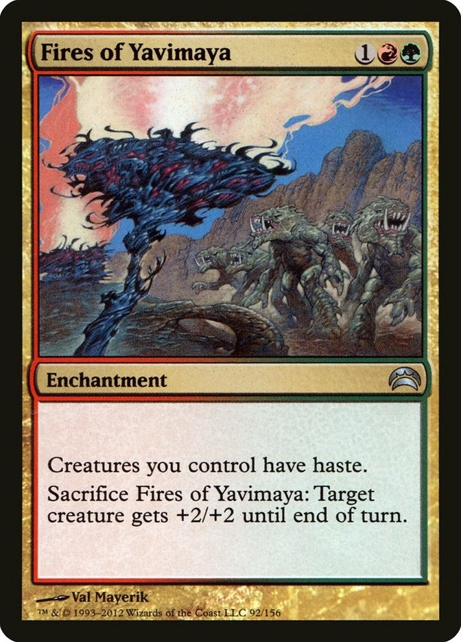 Image for Fires of Yavimaya (92) [Planechase 2012]