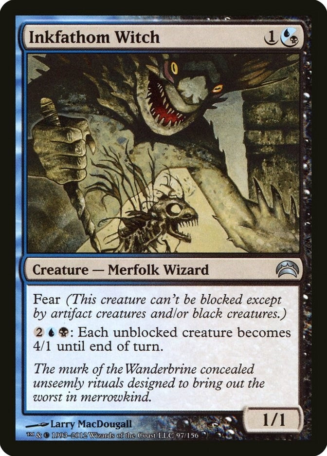 Image for Inkfathom Witch (97) [Planechase 2012]