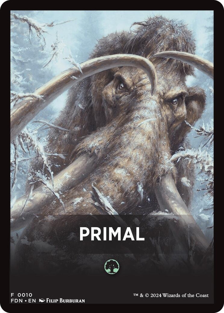 Image for Primal Theme Card (10) [Foundations]