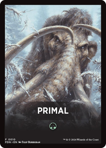 Image for Primal Theme Card (10) [Foundations]