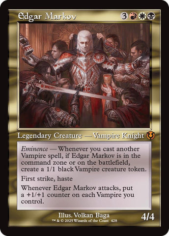 Image for Edgar Markov (Retro Frame) (428) [Innistrad Remastered]