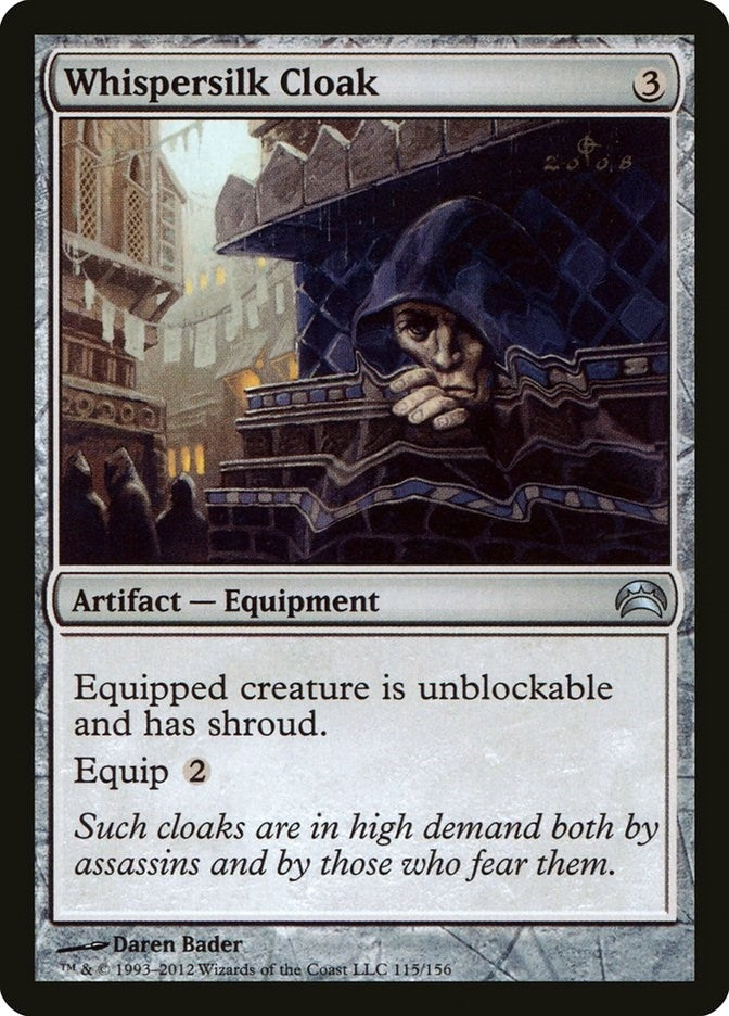 Image for Whispersilk Cloak (115) [Planechase 2012]