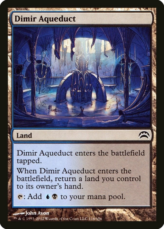 Image for Dimir Aqueduct (116) [Planechase 2012]