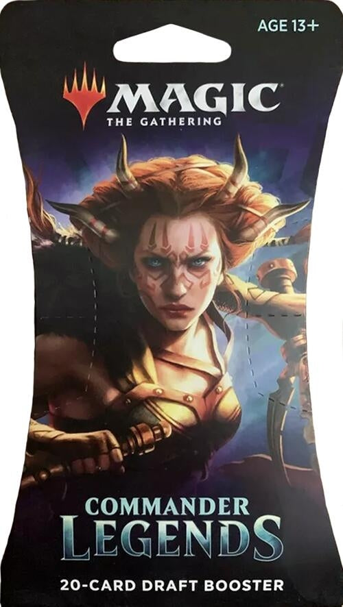 Image for Commander Legends - Sleeved Draft Booster Pack [Commander Legends]