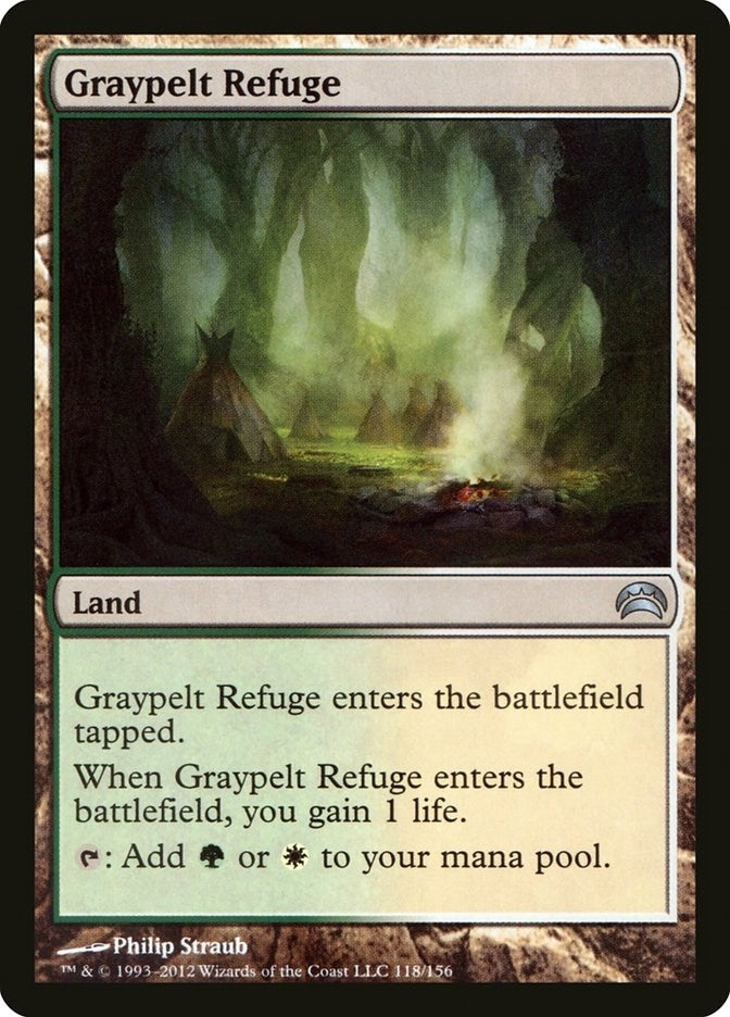 Image for Graypelt Refuge (118) [Planechase 2012]