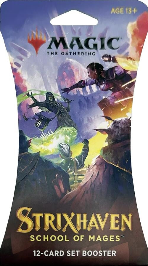 Image for Strixhaven: School of Mages - Sleeved Set Booster Pack [Strixhaven: School of Mages]