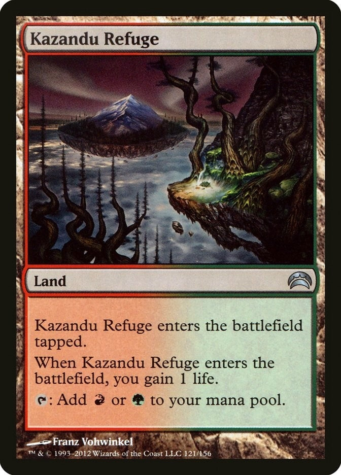 Image for Kazandu Refuge (121) [Planechase 2012]