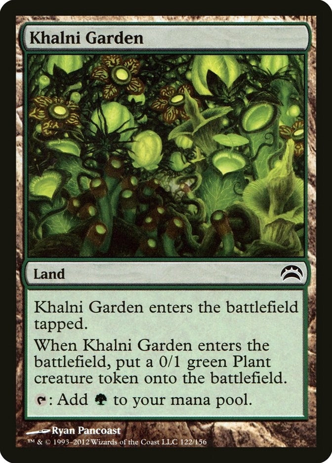 Image for Khalni Garden (122) [Planechase 2012]