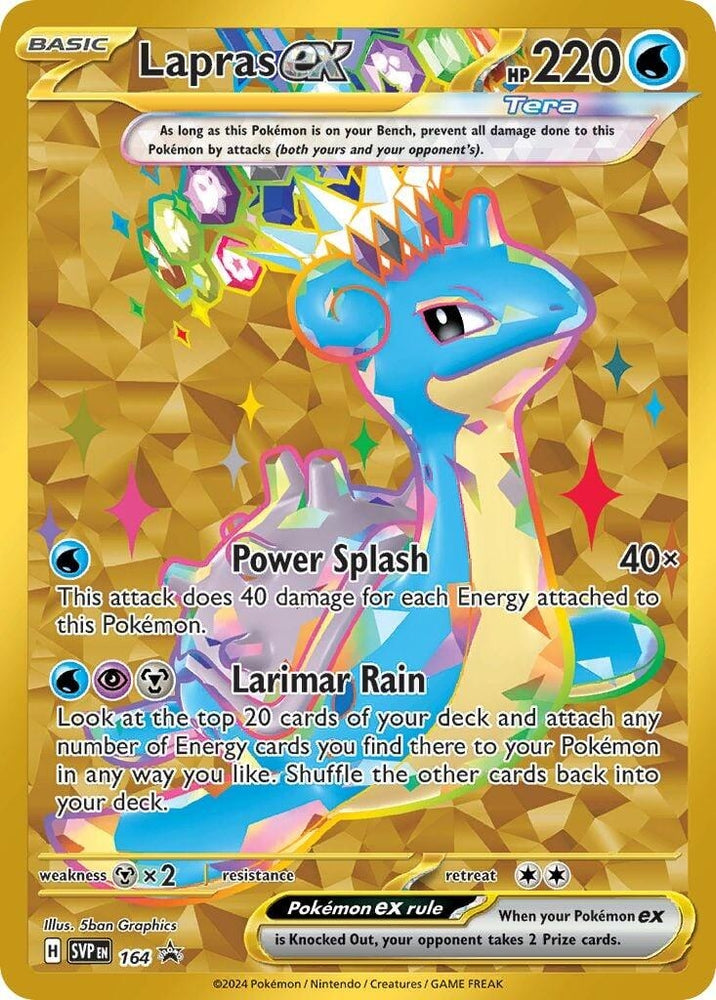 Image for Lapras ex - 164 (164) (SVP)