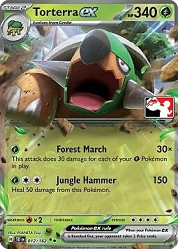 Image for Torterra ex (012/162) [Prize Pack Series Cards]