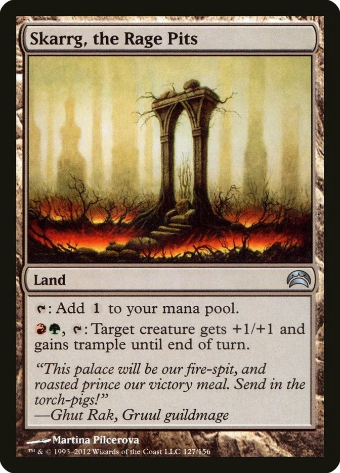 Image for Skarrg, the Rage Pits (127) [Planechase 2012]